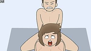 Chore Day 2: Animated Step Mom Gets Assfucked Hard