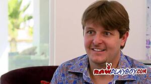 Couples swap partners for blowjobs and fucking with big cocks