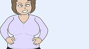 Chore Day 2: Animated Step Mom Gets Assfucked Hard