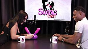 Beautiful Brazilian Loses Jerk Off Game, Shows Big Tits In Sheer Red