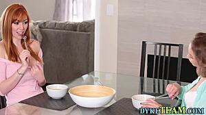 busty petite teens explore strapon play with fingering and masturbation in high definition