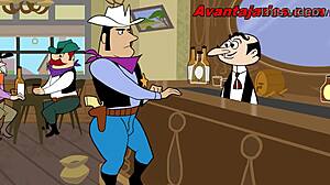 Desenho de sexo gay com os putinhos cowboys 😏