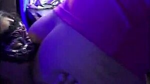 I sucked him on the couch and then on the table to milk my cum out. Oops, I mean his!