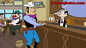 Desenho de sexo gay com os putinhos cowboys 😏