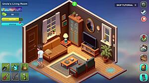 honeysun walkthrough hgame with big tits handjob blowjob deepthroat creampie