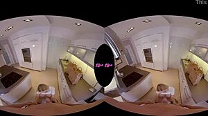 Hey, wanna see this big titty blonde teen smashed in kitchen VR?