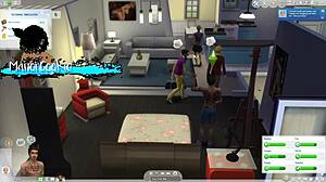 sims 4 wicked mod fun with neighbor's huge cock