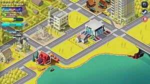 honeysun walkthrough hgame with big tits handjob blowjob deepthroat creampie