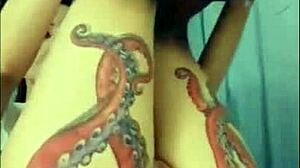 Telari Love's Anal Double Penetration Orgasm