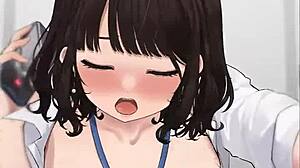 Creampie for Cowgirl Riding Big Tits While on Phone Call.