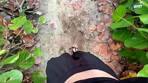 public adventure in santa marta with sara blonde