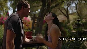 Stepsiblings, wanna bang outdoors in the park? - Abbie Maley