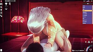 Honey Select White-Haired Girl Intense Sex