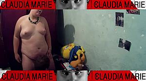 Damn! Dominating this curvy gorda, slamming her against the closet while licking her!