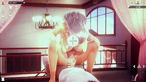 Honey Select White-Haired Girl Intense Sex