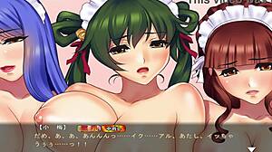 Maid-San To Boin Game Final Scene Orgy English