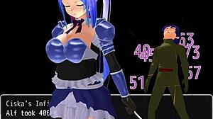 hentai hero girl ciska in wild action