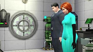 Yo, Danny Phantom banging his mom in Sims 4 is wild! 🔥