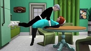 Yo, Danny Phantom banging his mom in Sims 4 is wild! 🔥