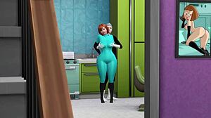 Yo, Danny Phantom banging his mom in Sims 4 is wild! 🔥