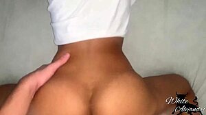 Hard Fuck with Stepdad for 10 Minutes in Doggystyle Action