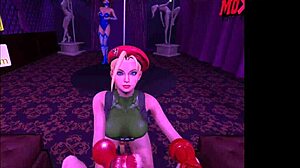 Cammy White Rides Cock In Crazy Virtual Reality Cosplay Game