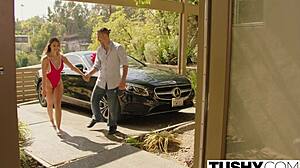 Tushy teen feels intense anal emotions