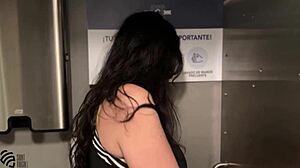 Blowjob In Restaurant With Amateurs