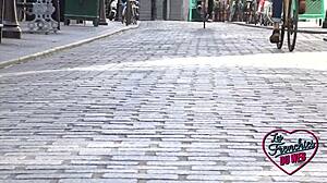 Sexy Brunette Slut Charlotte Gets Assfucked with Tattoos