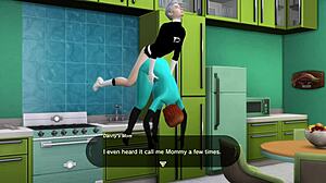 Yo, Danny Phantom banging his mom in Sims 4 is wild! 🔥