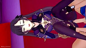 mona wants fucking in love hotel! 😍 genshin impact