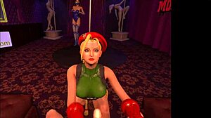Cammy White Rides Cock In Crazy Virtual Reality Cosplay Game