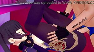 mona wants fucking in love hotel! 😍 genshin impact