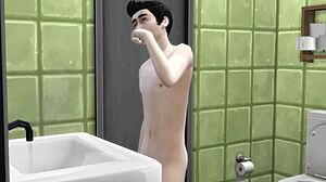 Yo, Danny Phantom banging his mom in Sims 4 is wild! 🔥