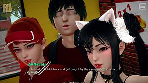 My bully is my lover in 3D homemade