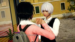 My bully is my lover in 3D homemade