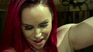 big-breasted milf dominates interracial encounter with rough play