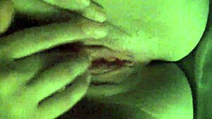 Girlfriend casually fingers her wet pussy to orgasm