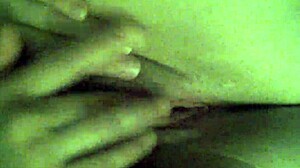 Girlfriend casually fingers her wet pussy to orgasm