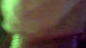 Brittny dives hard for the cash with a raw blowjob cumshot finish