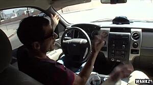 Wankz Storage Wars Parody With Brunette Babe Getting Hardcore Blowjob!