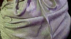 Young girl showing off in exhibitionism style