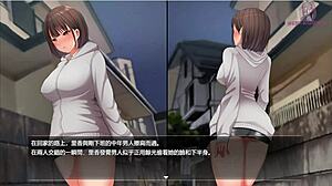 Night Walk 2: Shy Girl Tries Removing Skirt In Dark Alley