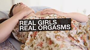 Naughty Yanks Star Amber Chase Fingers to Wild Climax