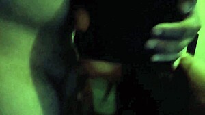 Tiny Filipina Screws and Swallows in Garage Hideout