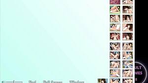 anime girl explores hentai adventures in game