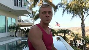 Randy Hunter Bareback Action in Gay Sean Cody Movie