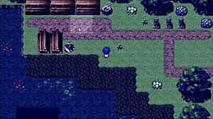 Tanned Girl Natsuki Strips in Hentai Game Ep 6 for Weird Guy