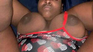 i'm experiencing an intense anal orgasm with chocolate skin