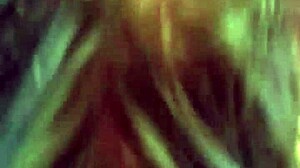 Blue-haired girl provides detailed long blowjob with specific techniques